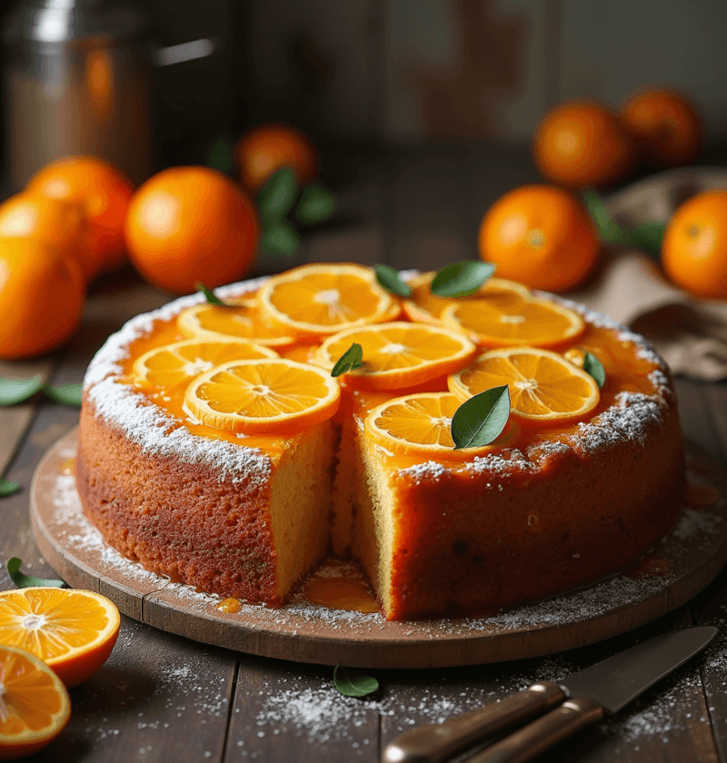 How to Make Orange Cake in 30 Minutes