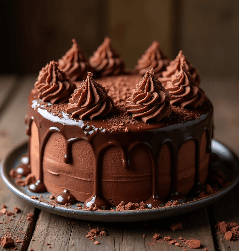 Linda's Chocolate Fudge Cake