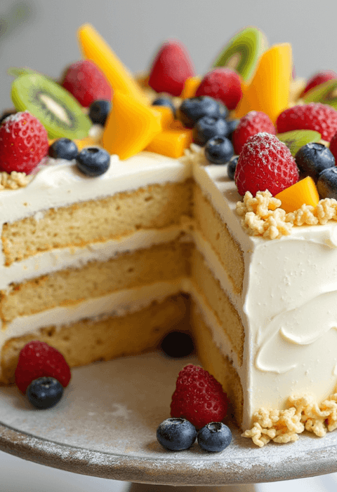 How to Make Jolanna Vanilla Fruit Cake in 5 Easy Steps