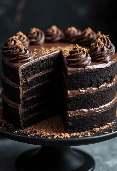 Black Velvet Cake