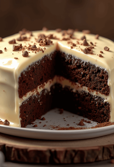 Chocolate Cake with Vanilla Icing: Best 30-Minute Dessert Fix