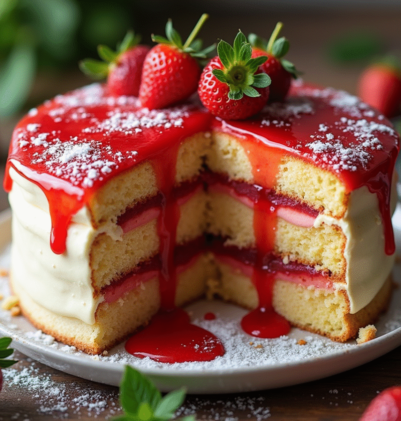Strawberry Cake: 10-Minute Frosting Hacks for Busy Bakers
