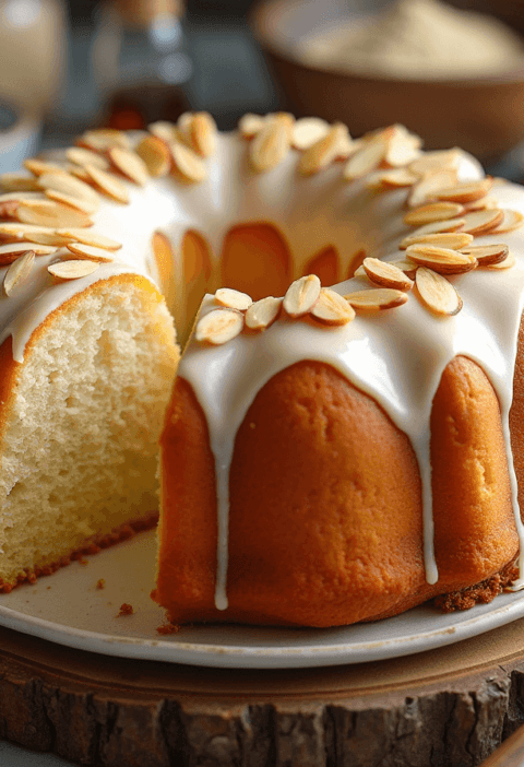 Vanilla Almond Cake