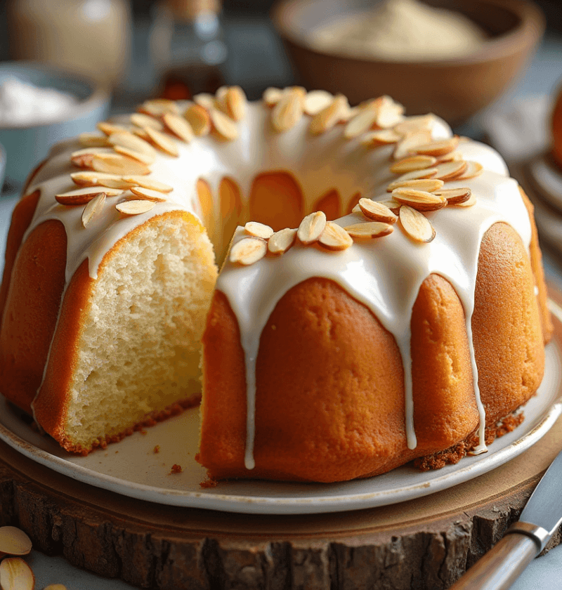 Vanilla Almond Cake