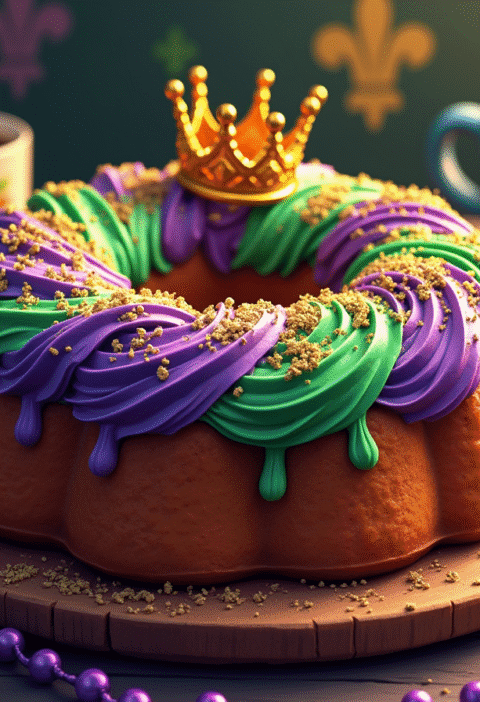 King Cake : 10 Easy Steps for a Mardi Gras Masterpiece
