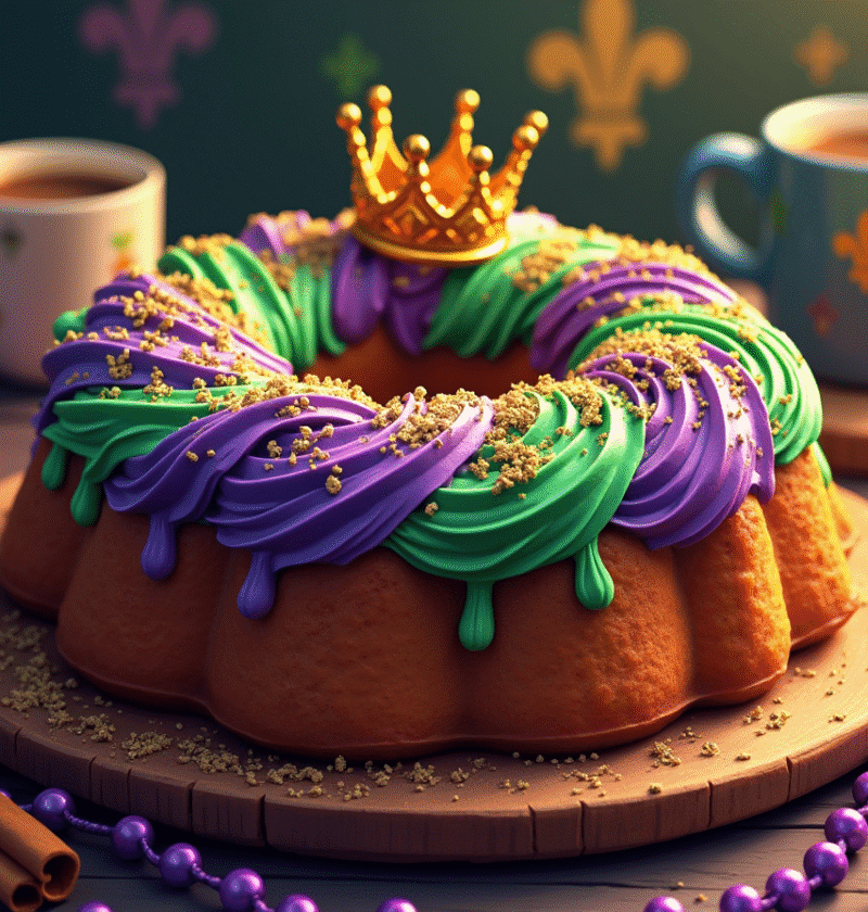 King Cake : 10 Easy Steps for a Mardi Gras Masterpiece