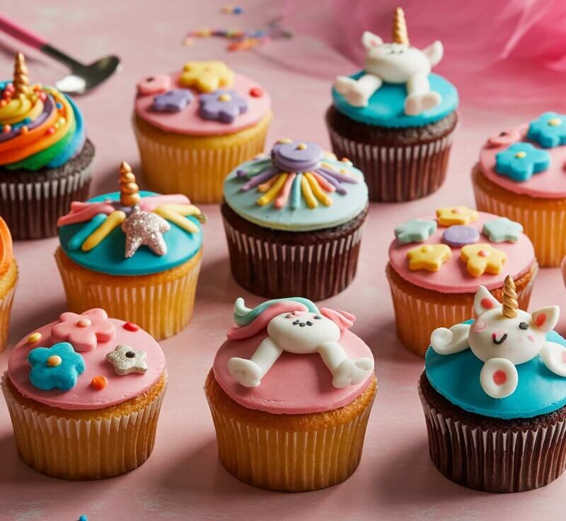 Cupcakes Decoration: 5 Kid-Friendly Designs in 15 Minutes