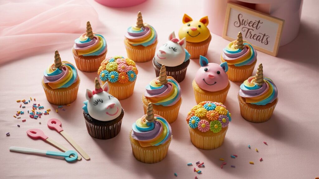 Cupcakes Decoration: 5 Kid-Friendly Designs in 15 Minutes