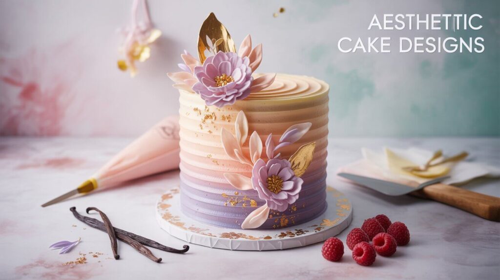 How to Master Aesthetic Cake Designs in 5 Simple Steps