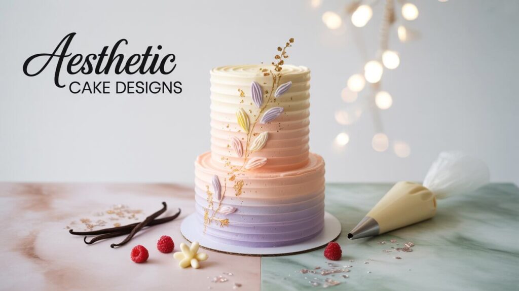 How to Master Aesthetic Cake Designs in 5 Simple Steps