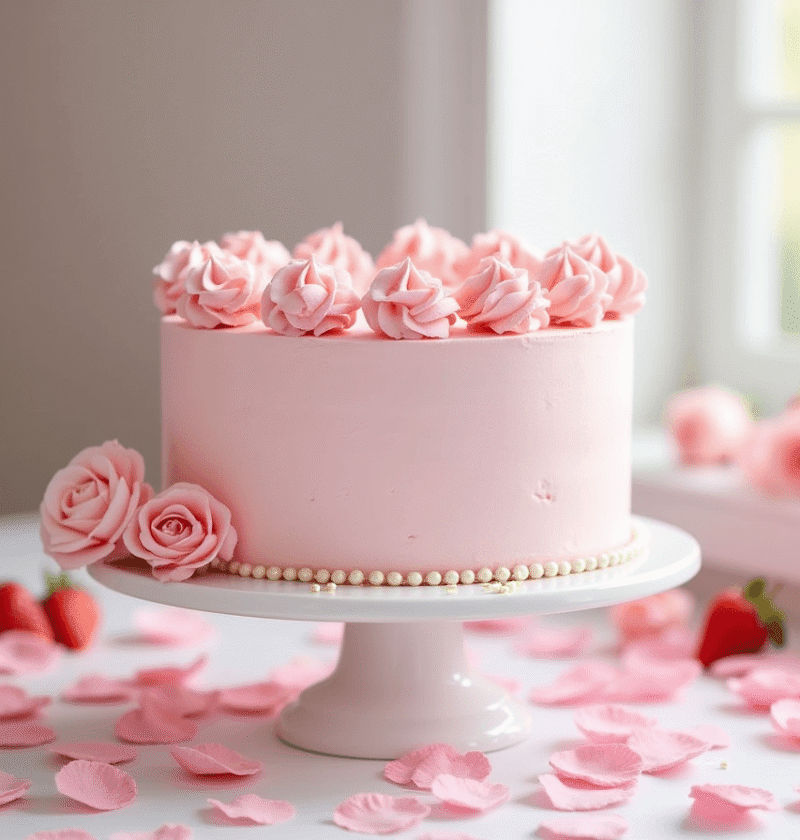 Pink Cake: How to Bake a Moist 4-Layer Masterpiece