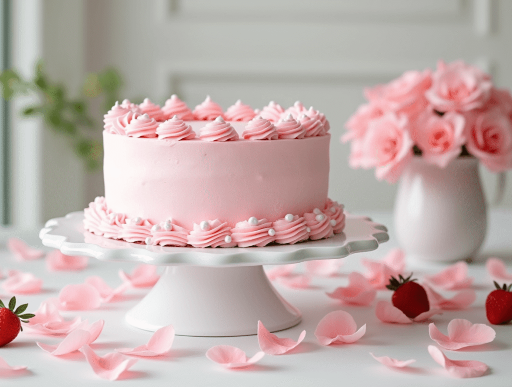 Pink Cake: How to Bake a Moist 4-Layer Masterpiece