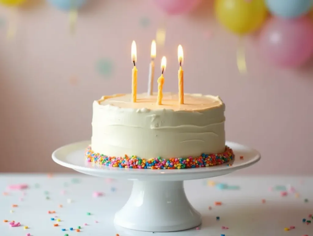 Simple Birthday Cake: How to Bake a 3-Ingredient Masterpiece