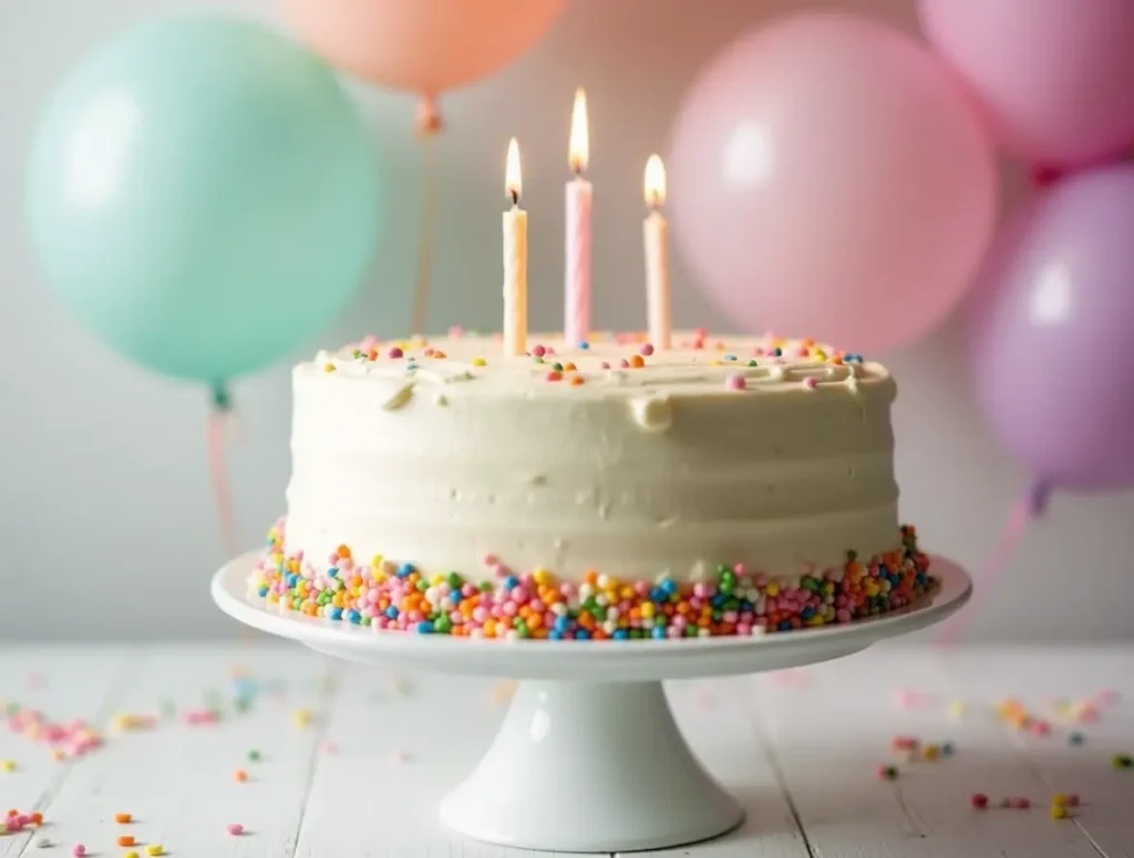 Simple Birthday Cake: How to Bake a 3-Ingredient Masterpiece