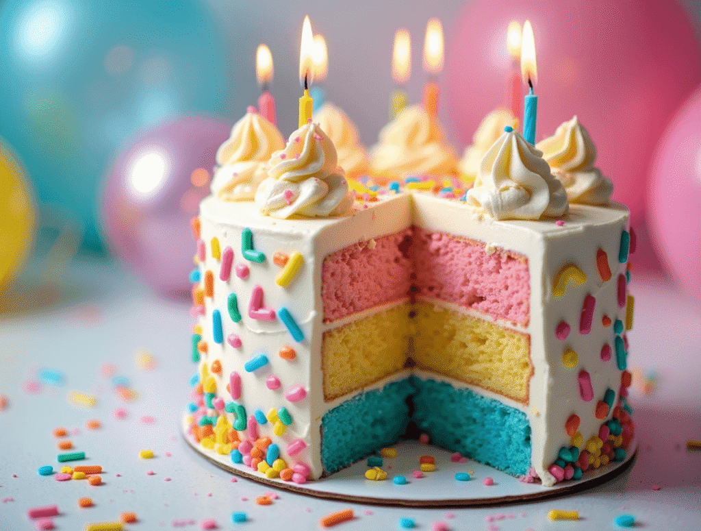 Birthday Cake: How to Bake a 3-Layer Masterpiece