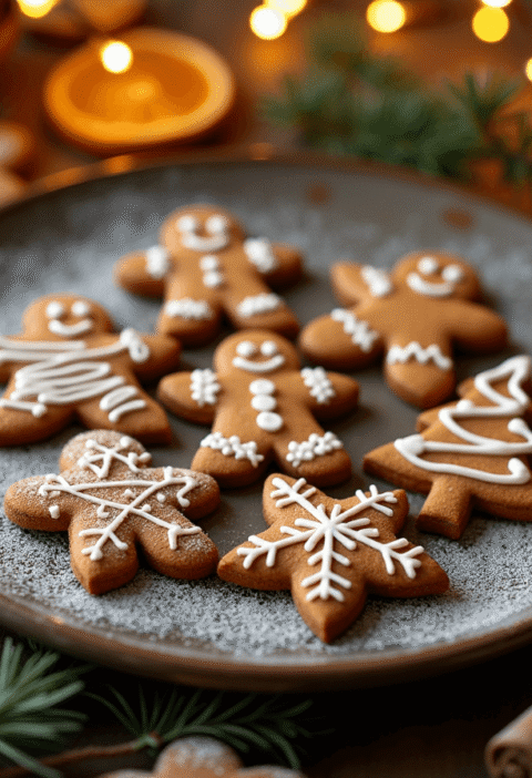 Gingerbread Cookies: 5-Ingredient Recipe in 30 Minutes