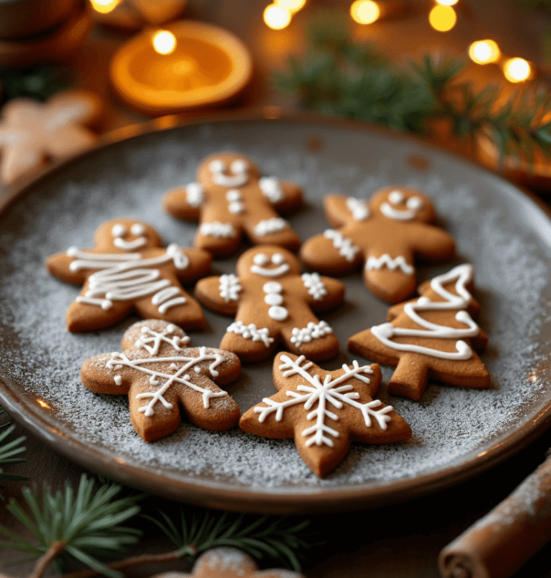 Gingerbread Cookies: 5-Ingredient Recipe in 30 Minutes