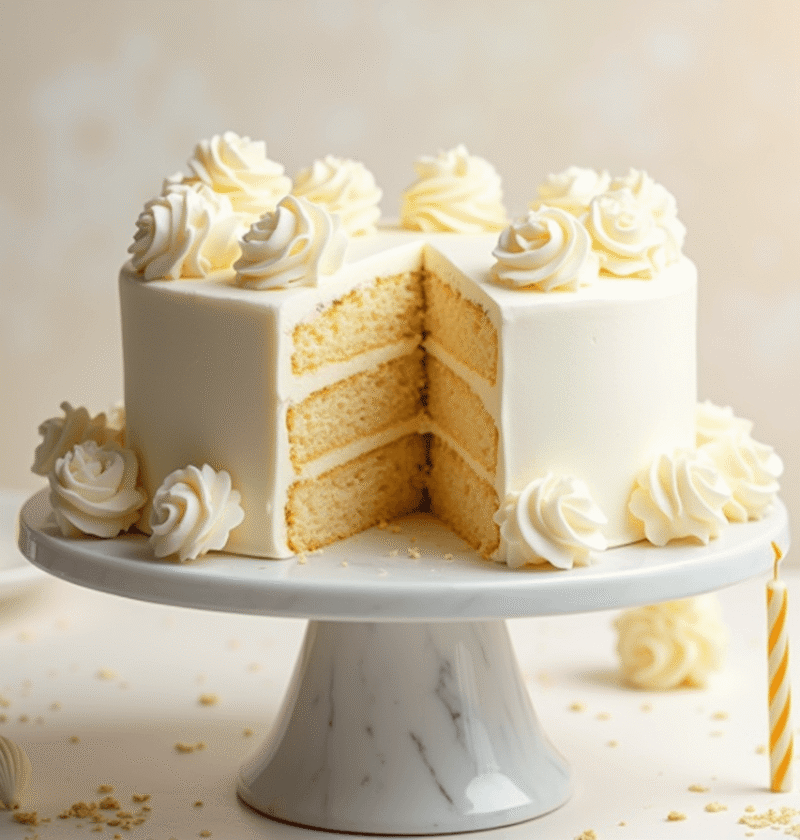 White Cake: How to Make a Moist Classic in 7 Steps