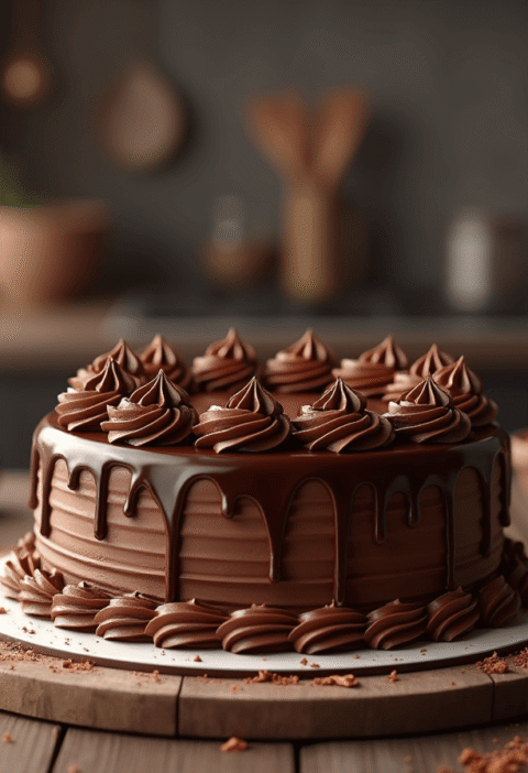 Chocolate Cake Decoration: How to Master Drizzles in 5 Steps