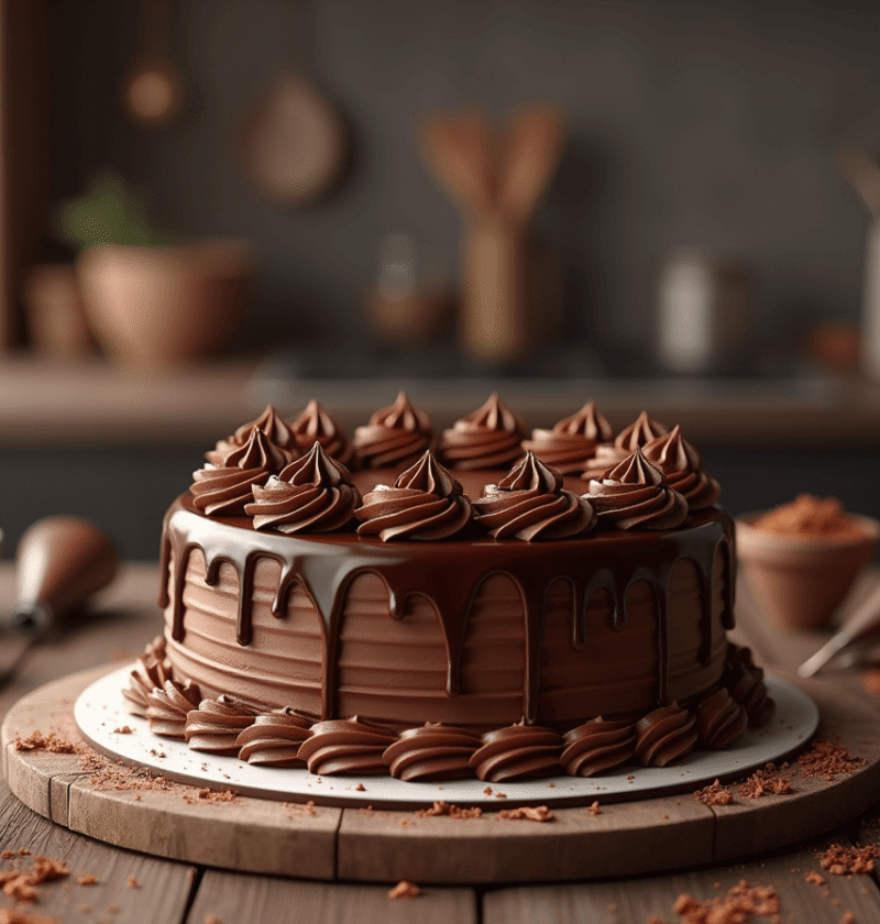 Chocolate Cake Decoration: How to Master Drizzles in 5 Steps