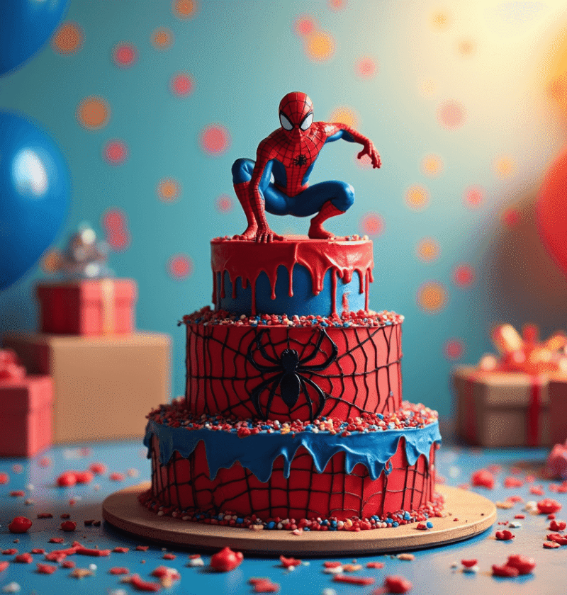 Spiderman Cake: How to Bake a Web-Slinging Dessert