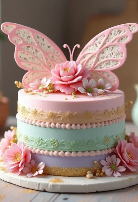 Butterfly Cake: 5 Easy Steps for Flawless Frosting