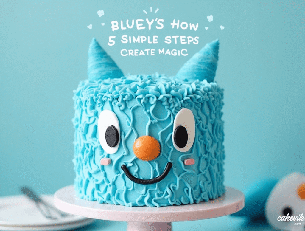 Bluey Cake Ideas: How 5 Simple Steps Create Magic