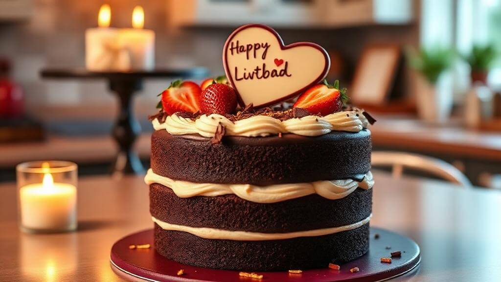 How to Bake a Birthday Cake for Husband in 3 Easy Steps