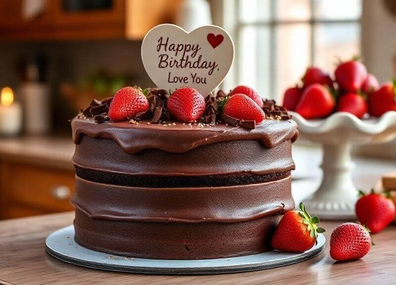 How to Bake a Birthday Cake for Husband in 3 Easy Steps