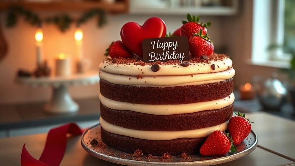 How to Bake a Birthday Cake for Husband in 3 Easy Steps