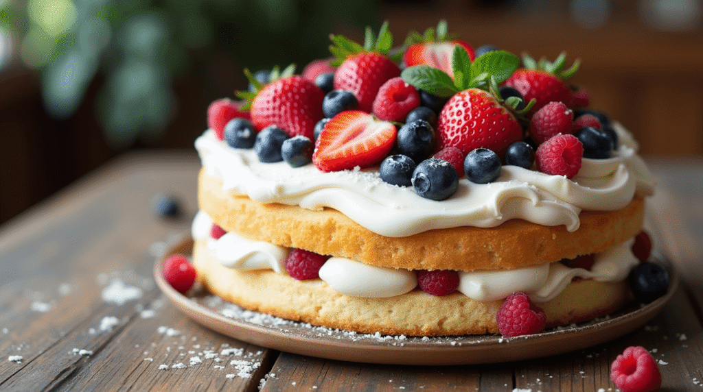 Berry Chantilly Cake: How to Make It in 6 Easy Steps