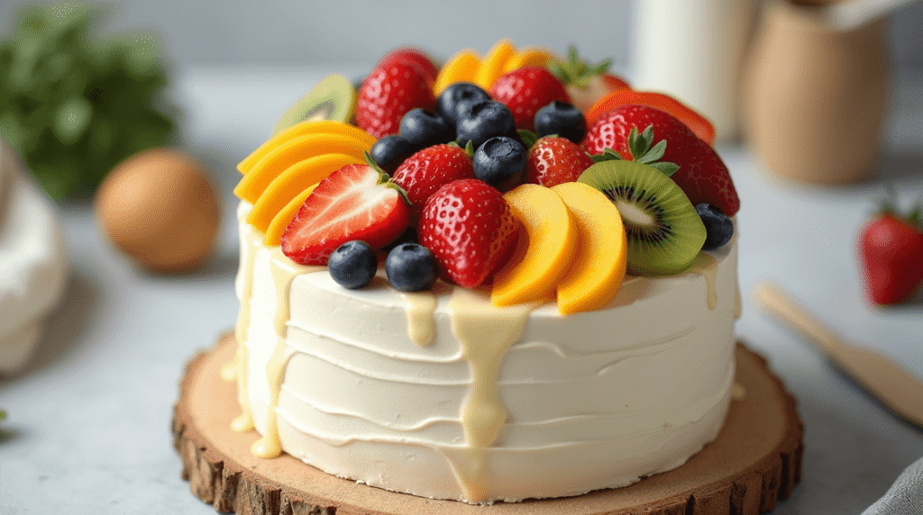 Cake Decorated With Fruit: 3 Simple Steps for a Gorgeous Finish