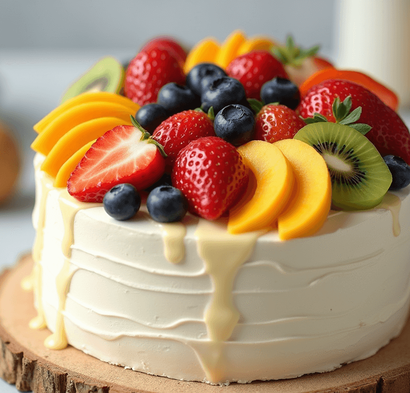 Cake Decorated With Fruit: 3 Simple Steps for a Gorgeous Finish