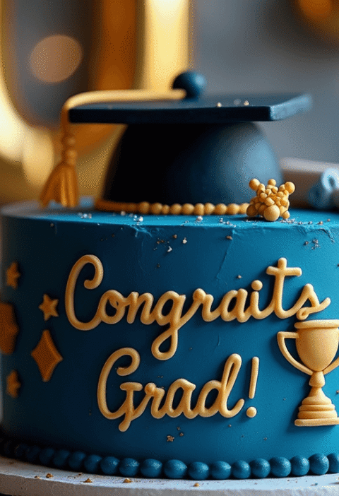 Graduation Cakes for Boys: How to Personalize in 5 Steps