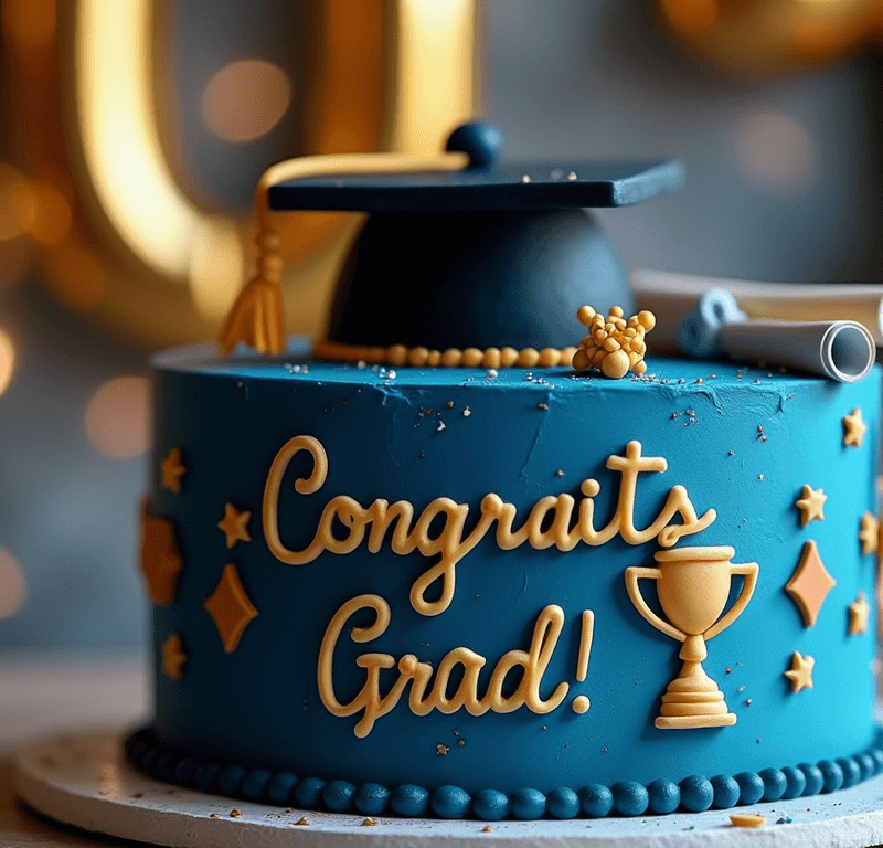 Graduation Cakes for Boys: How to Personalize in 5 Steps