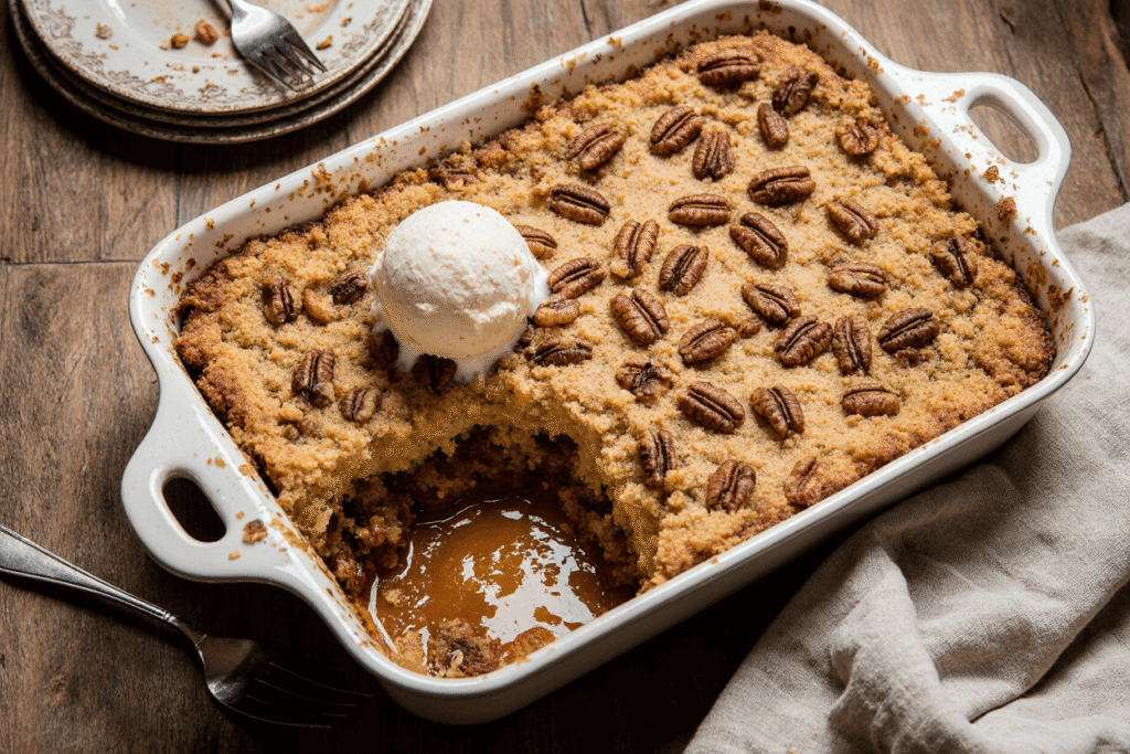 Pecan Pie Dump Cake: 5 Easy Steps to Dessert Bliss