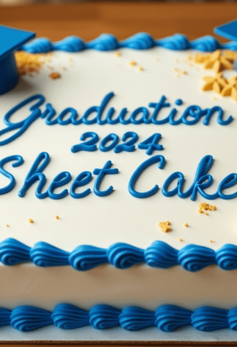 Graduation Sheet Cake Ideas: How to Personalize in 15 Minutes