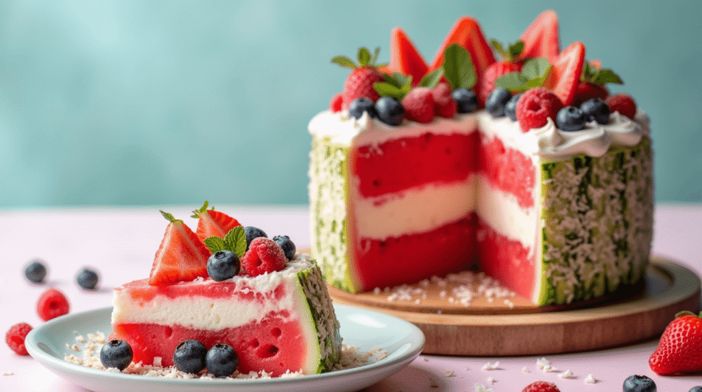 Watermelon Cake: 5 Easy Steps to a Refreshing Summer Dessert