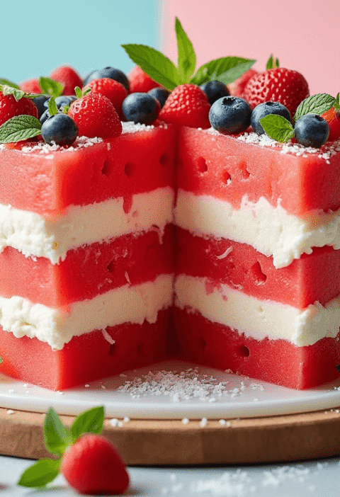 Watermelon Cake: 5 Easy Steps to a Refreshing Summer Dessert