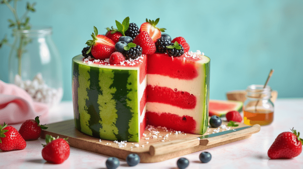 Watermelon Cake: 5 Easy Steps to a Refreshing Summer Dessert