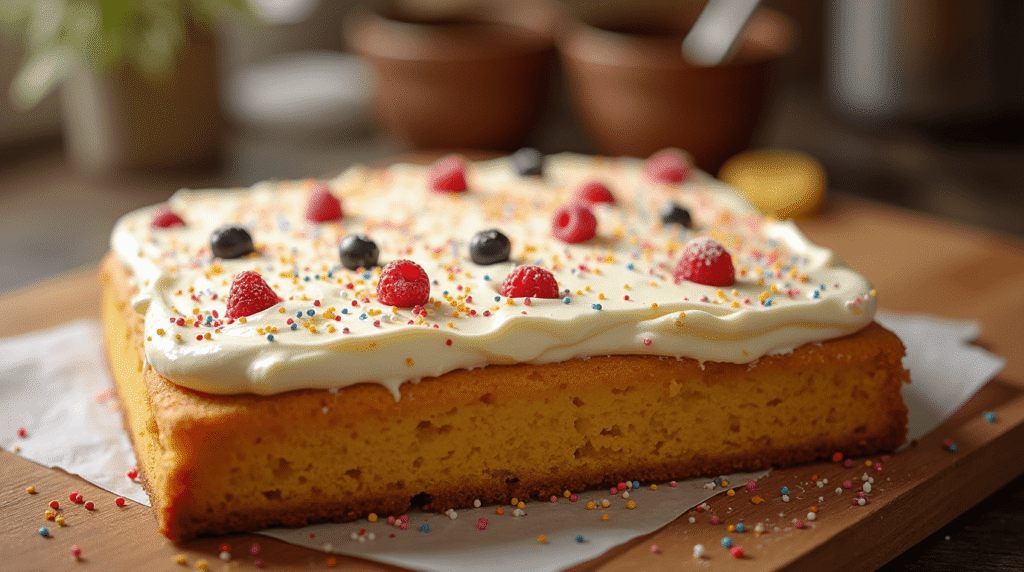 Sheet Cake: How to Make It Moist & Fluffy