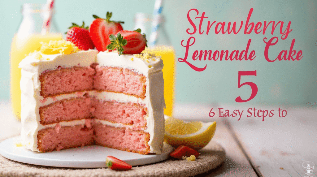 Strawberry Lemonade Cake: 5 Easy Steps to Sweet Perfection