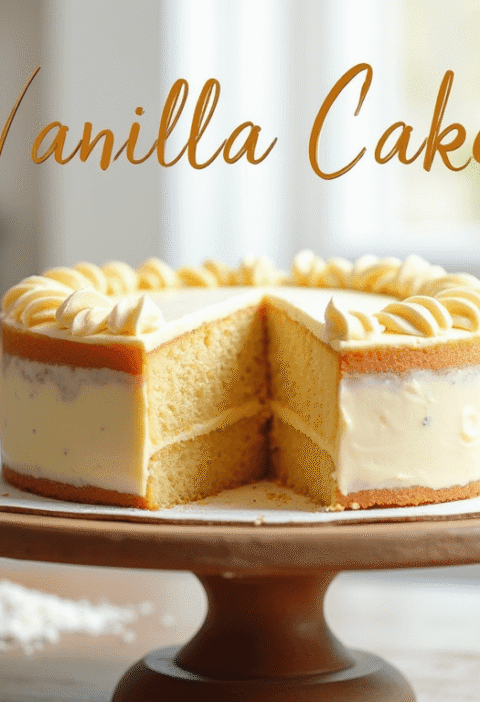 Vanilla Cake: The Simple 4-Step Recipe Everyone Loves