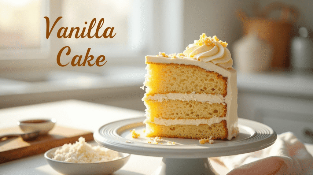 Vanilla Cake: The Simple 4-Step Recipe Everyone Loves