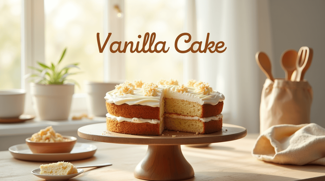 Vanilla Cake: The Simple 4-Step Recipe Everyone Loves