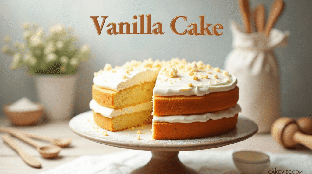 Vanilla Cake: The Simple 4-Step Recipe Everyone Loves