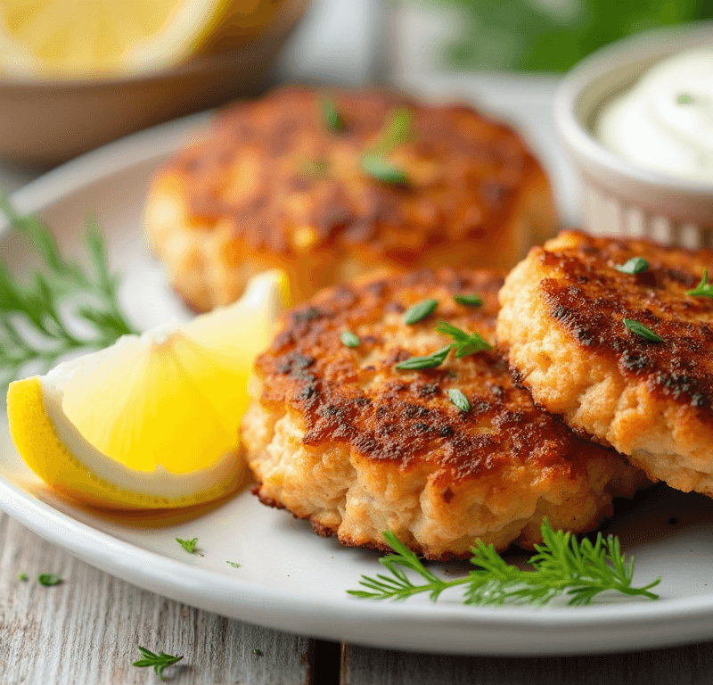 Salmon Cakes: 5-Ingredient Recipe for Crispy Perfection