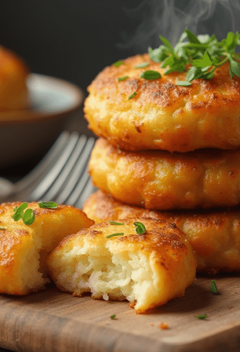 Potato Cakes: How to Make Them Golden in 4 Easy Steps