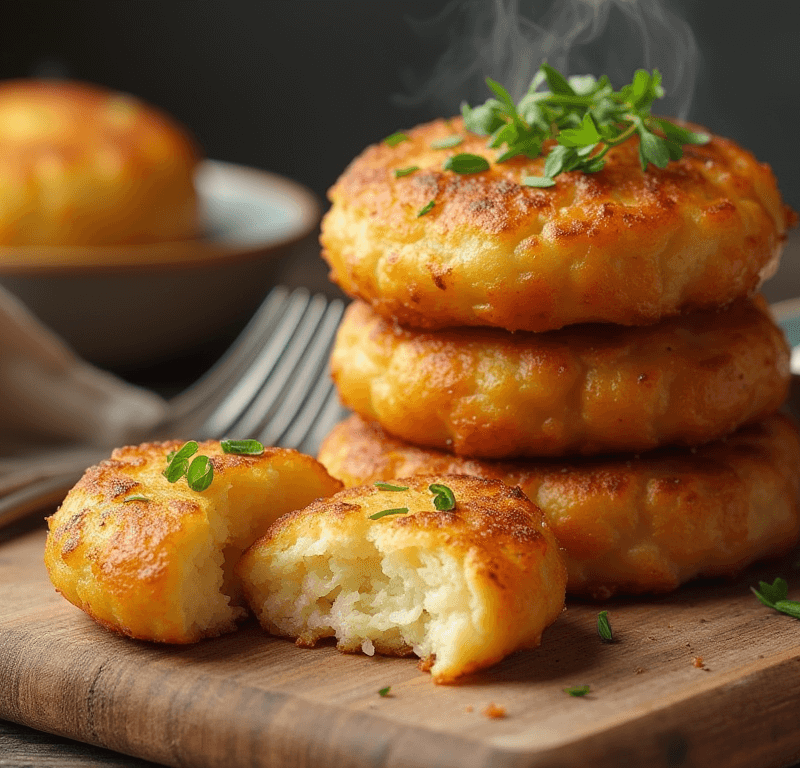 Potato Cakes: How to Make Them Golden in 4 Easy Steps