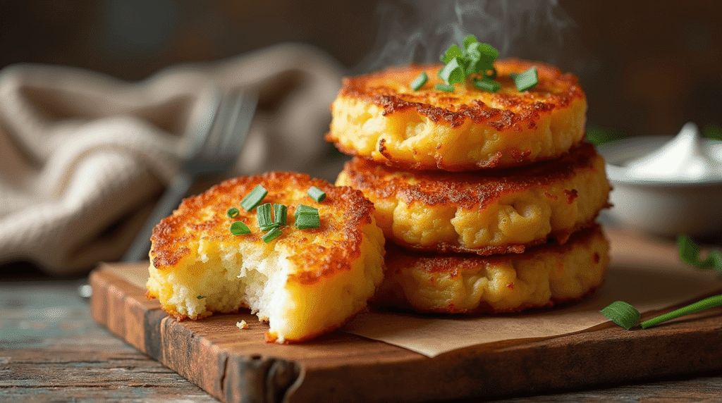 Potato Cakes: How to Make Them Golden in 4 Easy Steps